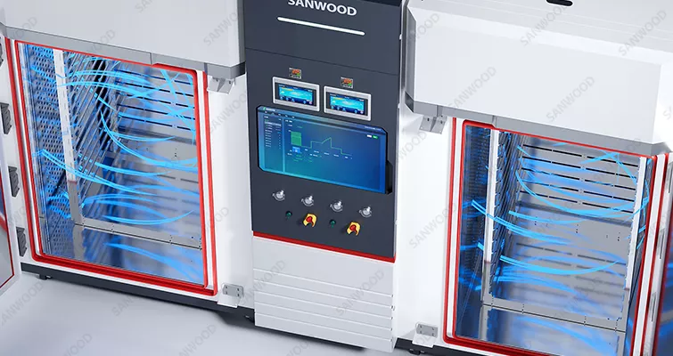 Integrated Circuit High-Temperature Dynamic Aging Test System