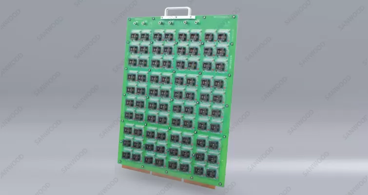 Integrated Circuit High-Temperature Dynamic Aging Test System