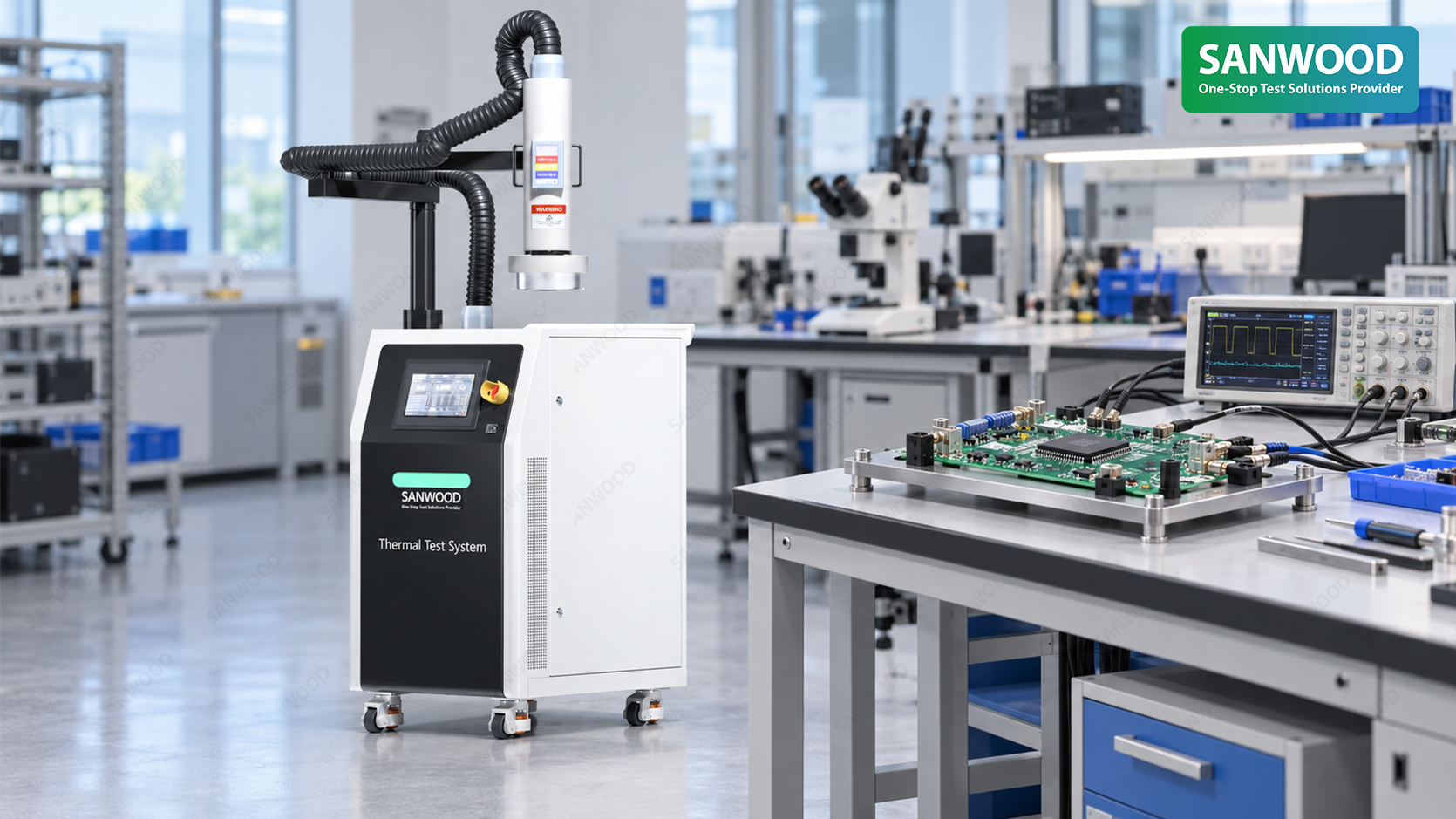 Temperature Forcing System vs. Direct Thermal Head for IC Testing